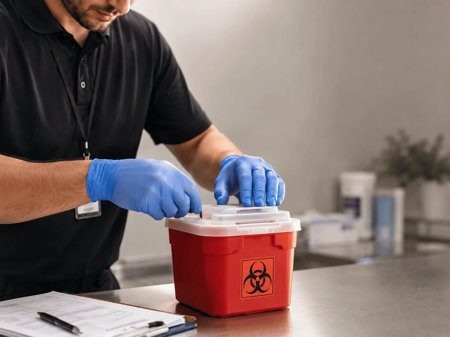 Why choose Sharps Waste Disposal in Mcville, ND